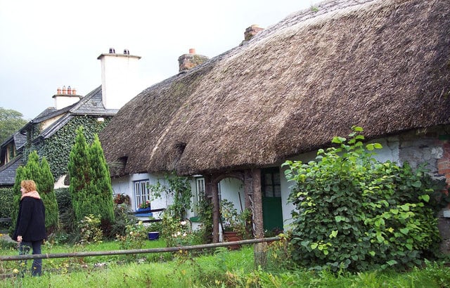 Thatched cottage in Adare village