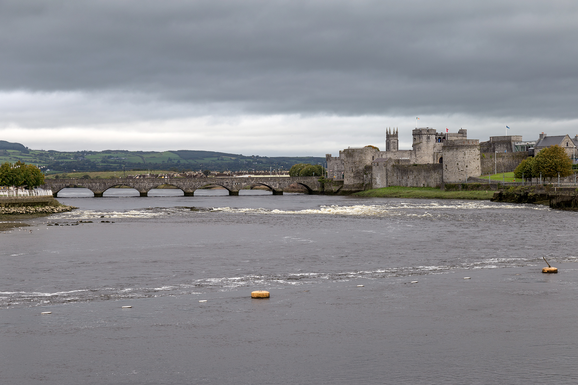 King John's Castle and the River Shannon, Limerick